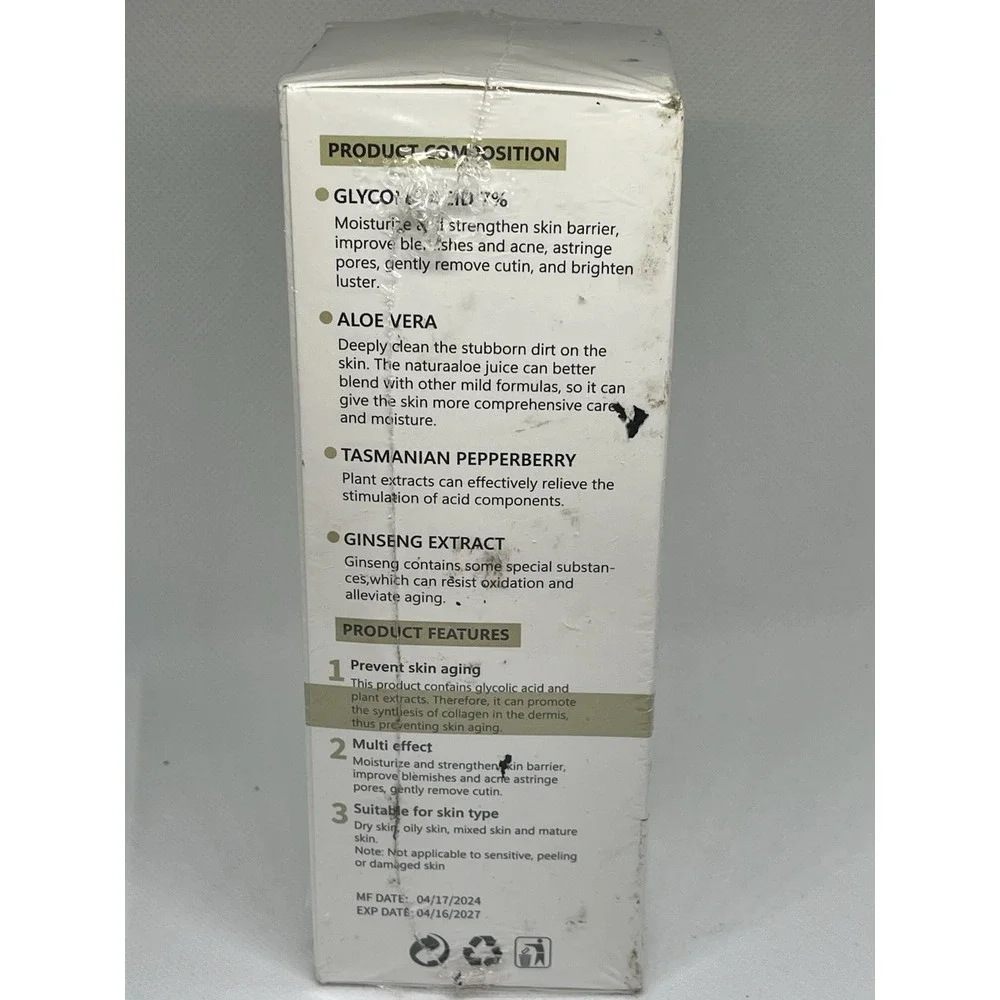 Glycolic‎ Acid 7% Toning Solution 240ml FAST DELIVERY